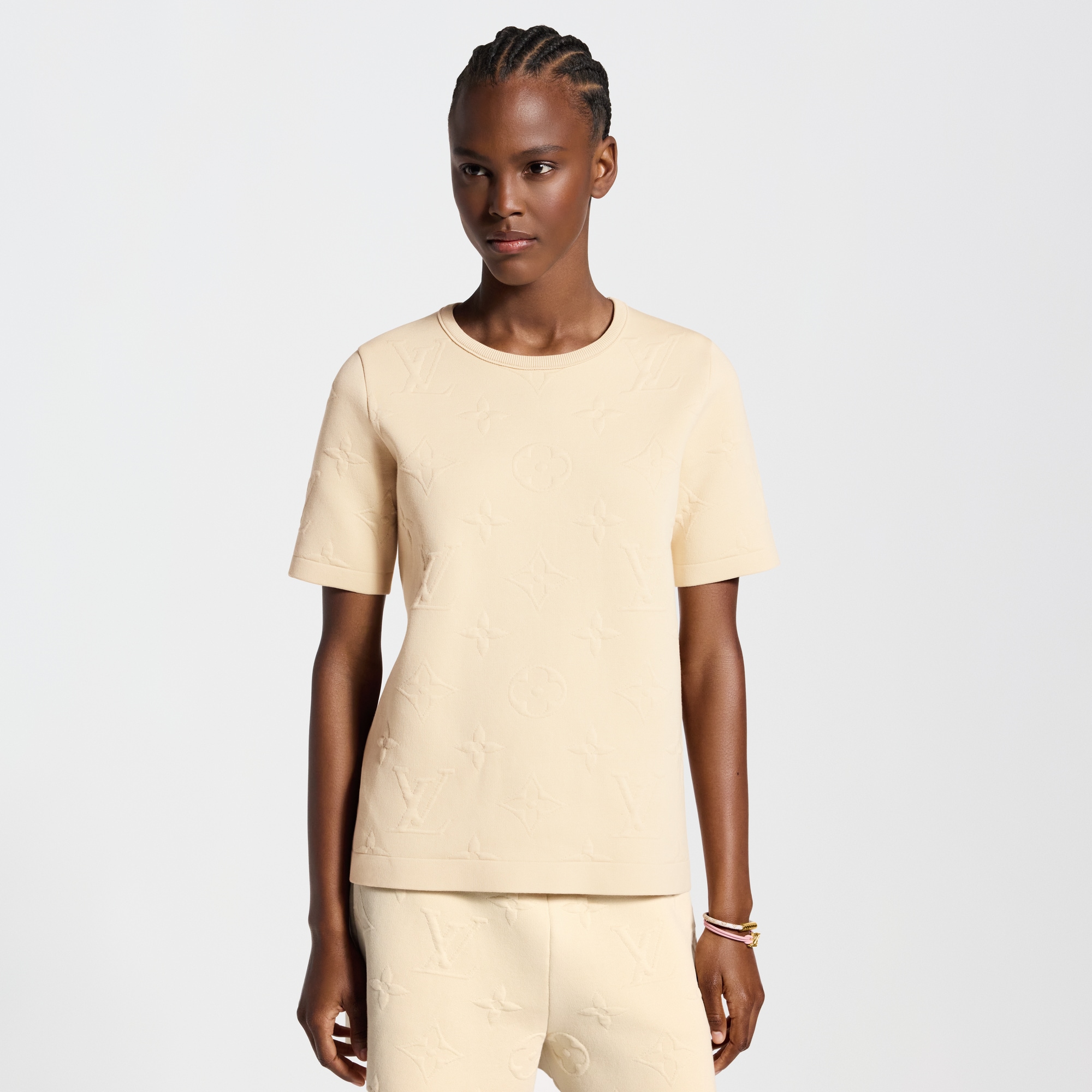 Louis Vuitton 3Dグローモノグラムニットトップ 3D Monogram Knit Top - Ready-to-Wear 1AK1FK | LOUIS VUITTON